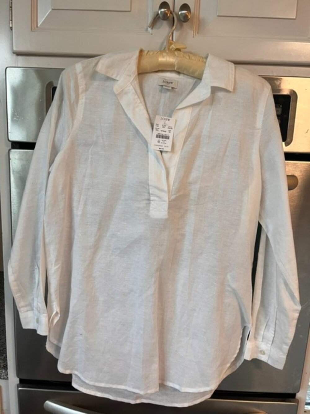 J Crew Linen blouse